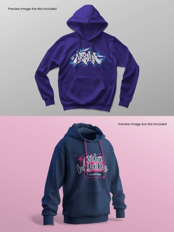 Hoodie Mockup V2 - Mẫu áo hoodie V2